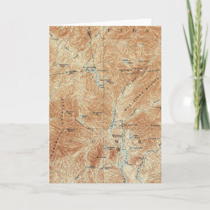 Cartão Trabalhos Superiores, Área de Tahawus, Picos Altos