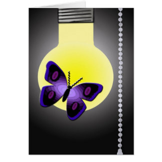 Cartão traça a uma chama