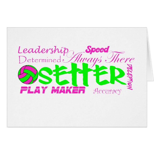 Cartão Traços do setter (Frente Horizontal)