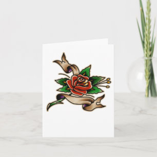 Cartão Trad Tattoo 005 Sticker