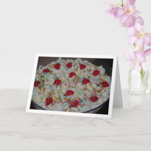 Cartão Tradicional Inglês Trifle Dessert Cuisine