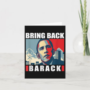 Cartão Traga Barack Obama S Para Homens Mulheres Camisa