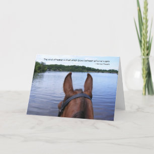 Cartão Trail Ride Notecard