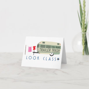 Cartão Trailer Trash Note Cards