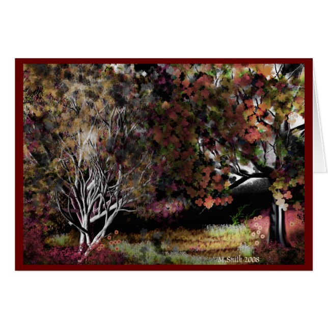 CARTÃO "TRAJETOS NÃO TOMADOS " (Frente Horizontal)