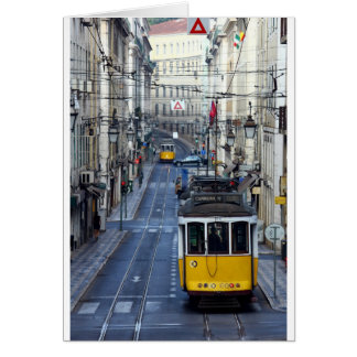 Cartão Tram 28, Lisbon, Portugal