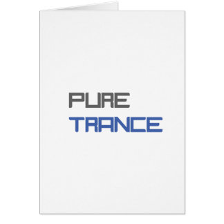 Cartão Trance puro
