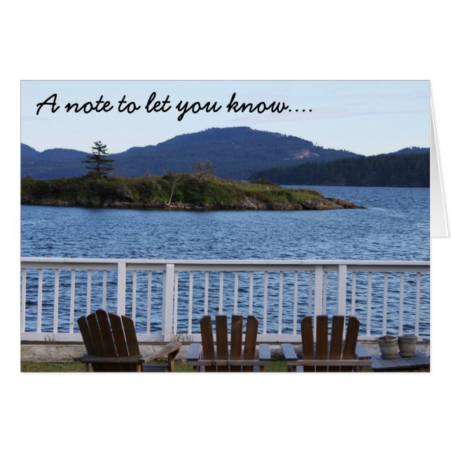 Cartão Tranquilidade (Frente horizontal)