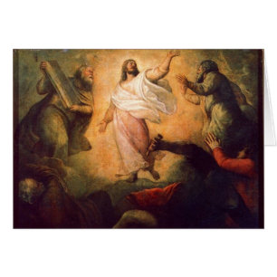 Cartão Transfiguração de nosso senhor Jesus