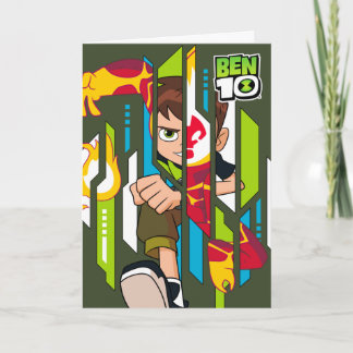 Cartão Transformação de ADN do heatblast de Ben 10