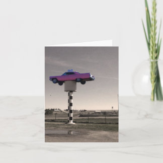 Cartão Transportador cor-de-rosa