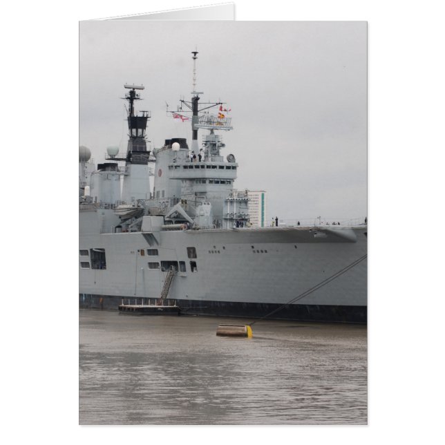 Cartão Transportadora de Aeronaves Britânica (Frente)