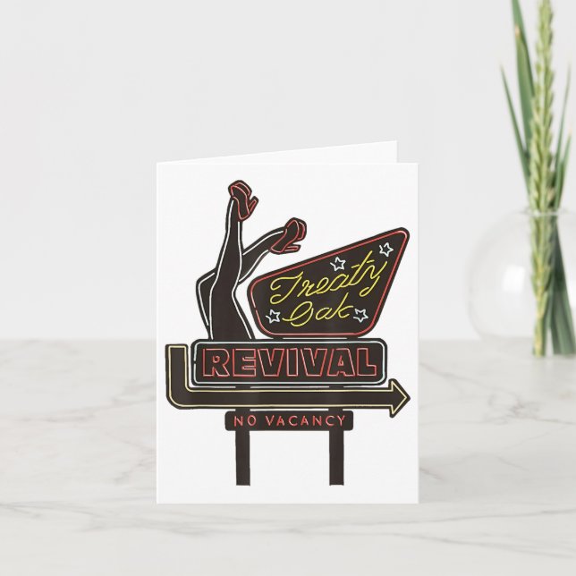 Cartão Tratado Revival Oak (Frente)