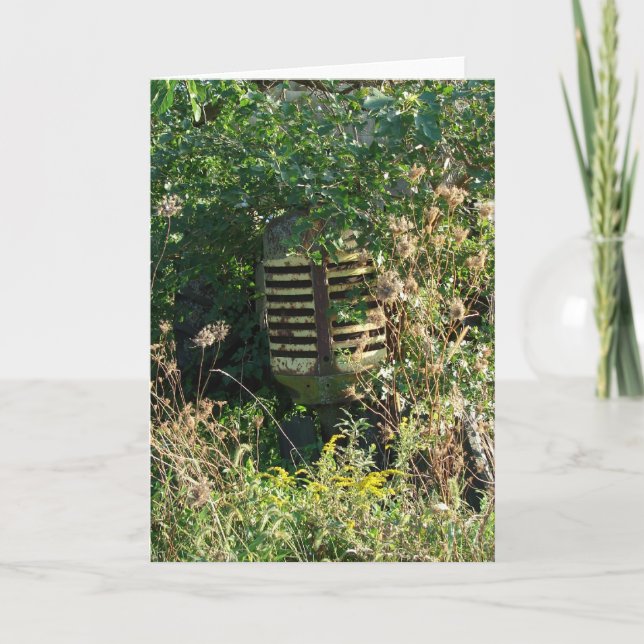 Cartão Trator oculto (Frente)