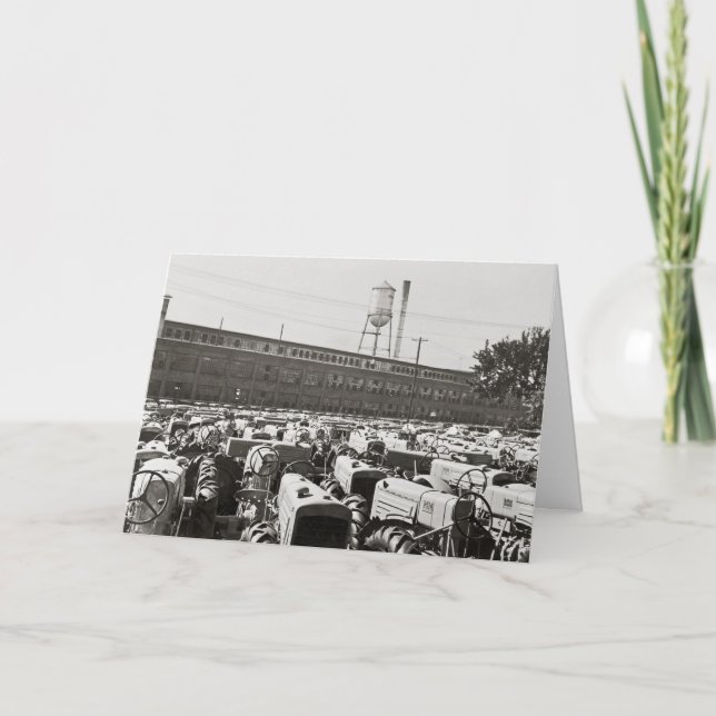 Cartão Tratores de Minneapolis-Moline: 1939 (Frente)