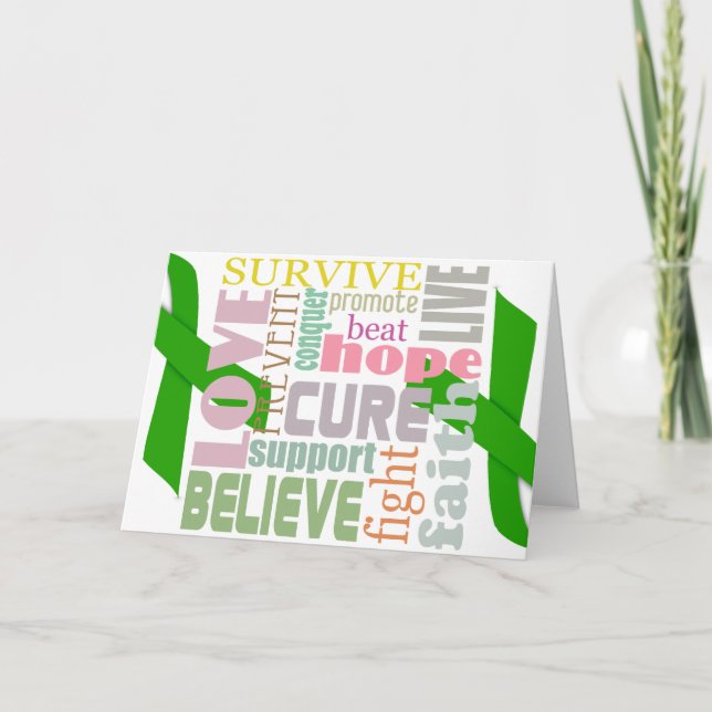 Cartão traumático da inspiração da lesão cerebral (Frente)