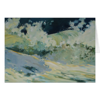 Cartão Trave uma onda