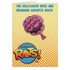 Cartão Trazendo Whoopee para trás