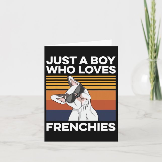 Cartão Trecho Francês Para O Seu Marido Francês (Frente)