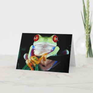 Cartão Tree Frog