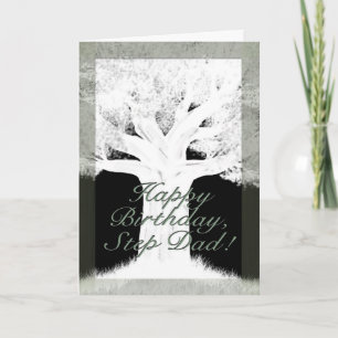 Cartão Tree Silhouette-Birthday