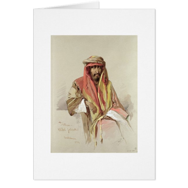 Cartão Trehem - do Babylonia, 1854 (Frente)