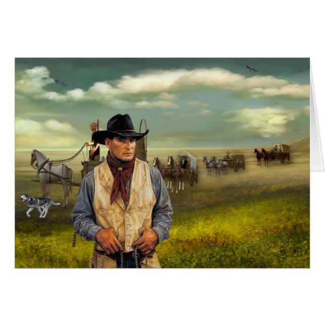 Cartão Trem de vagão (Frente Horizontal)