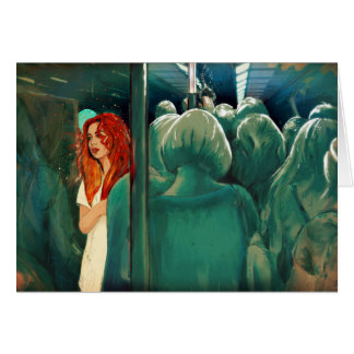 Cartão Trem do centro