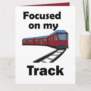 Cartão Trem Elétrico Focado Na Minha Festa do Trem da Fai