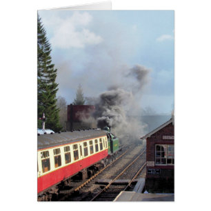 CARTÃO TRENS DO VAPOR