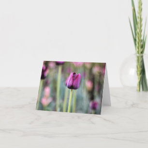 Cartão Tres Chic Tulip Note Card