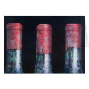 Cartão Três clarets empoeirados 2012