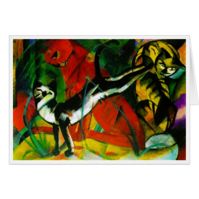 Cartão Três Gatos (Frente Horizontal)