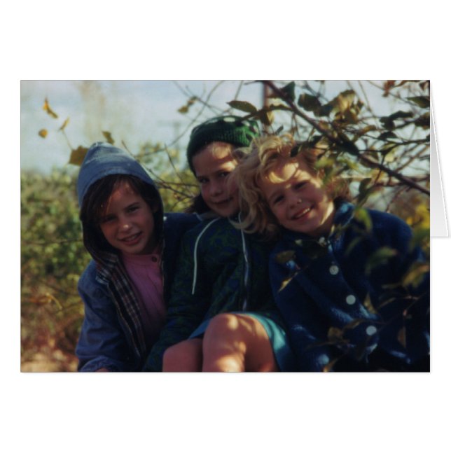 Cartão Três irmãs (Frente Horizontal)