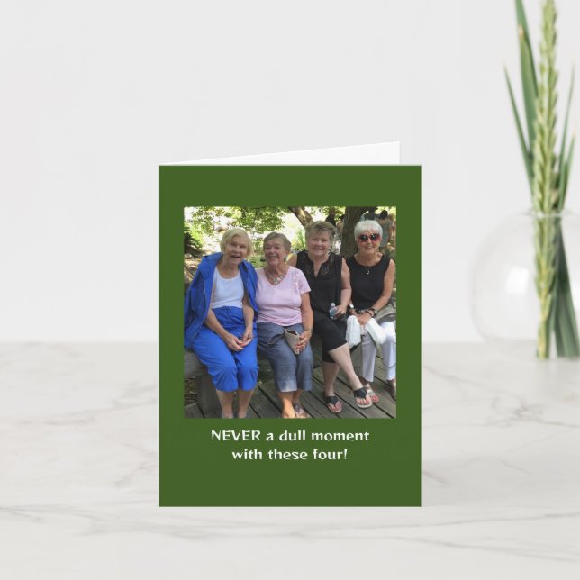 Cartão Três Macacos Mais Um Mais (Frente)