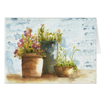 Cartão "Três Potes"