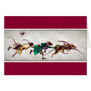 Cartão Três Ratos Cegos