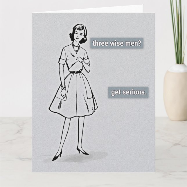 Cartão Três Sábios (Frente)
