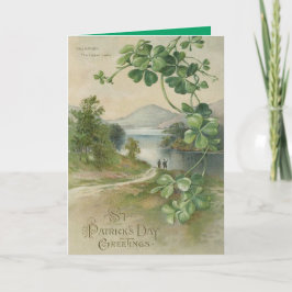 Cartão Trevo de Quatro Folhas Killarney Mountain
