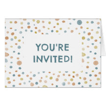 Trey Confetti Watercolor Pontos de Aniversário