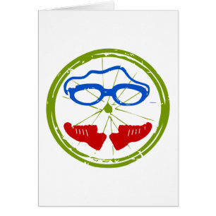 Cartão Triathlon Face