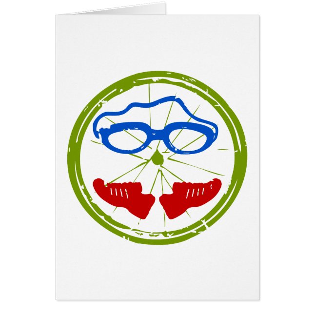 Cartão Triathlon Face (Frente)