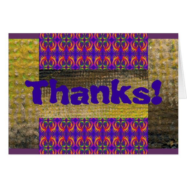 Cartão Tribal Fiery (Frente Horizontal)