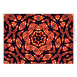 cartão tribal-geometriks