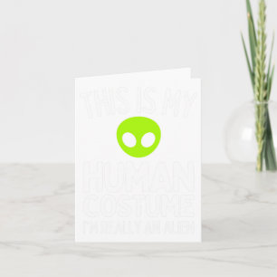 Cartão Tric Ghost Raccoon, Cute Ghost Cute E Feral Hallow