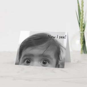 CARTÃO TRICK OF EYES BIRTHDAY WISH