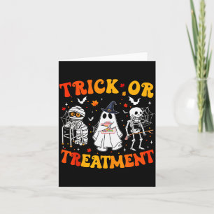 Cartão Trick Or Pt Fisioterapia Therast Halloween