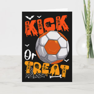 Cartão Trick Or Treat Piada Engraçada Chute Halloween Jog