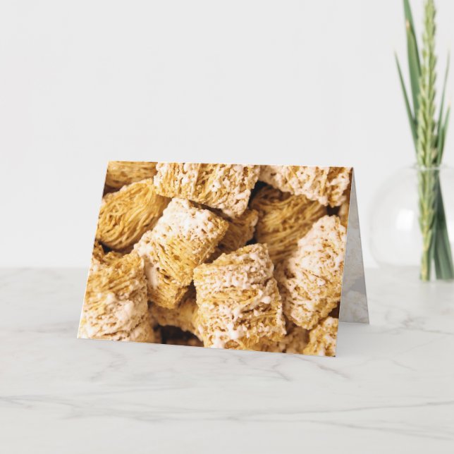 Cartão trigo desfiado (Frente)