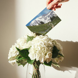 Cartão Trilha de Caminho de Montanha Fica Bem